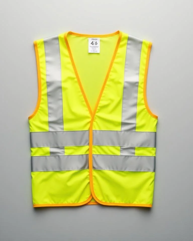 Illustrative image: Yellow banded work vest