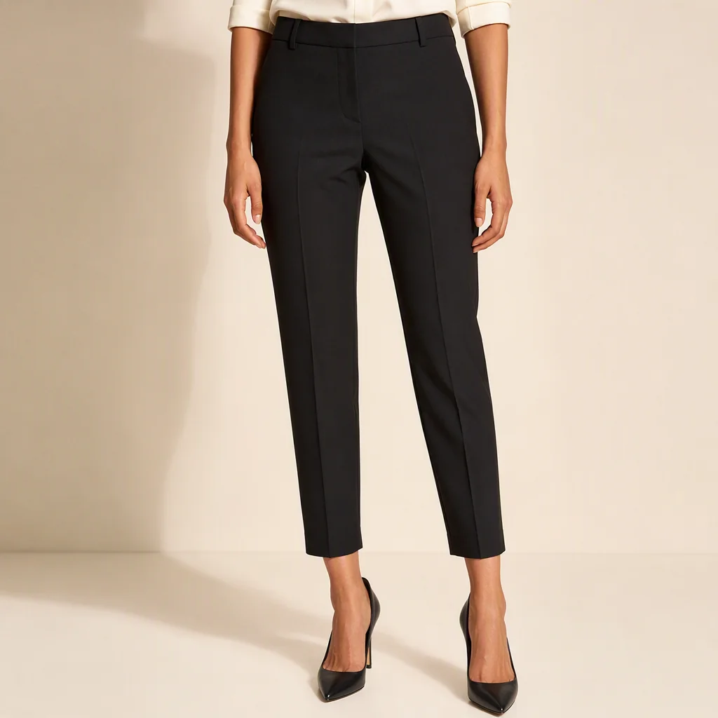 Illustrative image: Black ankle trousers