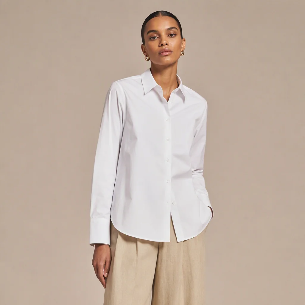 Illustrative image: White everyday shirt